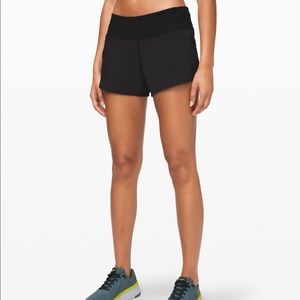 Lululemon Run Times Short Black Size 4 XS